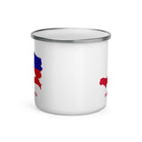 LOCAL - Tasse en émail Haïti (12 oz)
