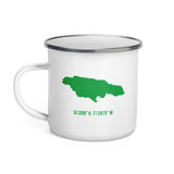 LOCAL - Tasse en émail Jamaïque (12 oz)