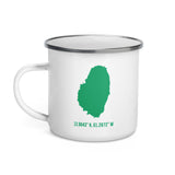LOCAL - Tasse en émail de Saint-Vincent-et-les Grenadines