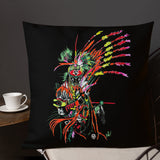 Personnages traditionnels du Mas - Indien fantaisie / Indien rouge Coussin