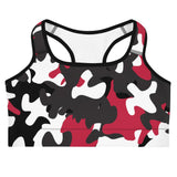 LOCAL - Soutien-gorge de sport camouflage Trinité-et-Tobago pour femmes