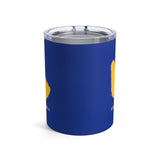 LOCAL - Barbados Tumbler (Blue 10 oz) - Trini Jungle Juice Store