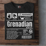 A Product of Grenada - Grenadian Unisex T-Shirt - Trini Jungle Juice Store