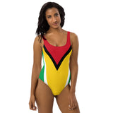 Island Flag - Guyana One-Piece Swimsuit