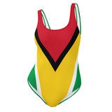 Island Flag - Guyana One-Piece Swimsuit