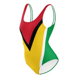 Island Flag - Guyana One-Piece Swimsuit