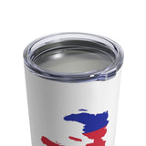 LOCAL - Haiti Tumbler (White 10 oz) - Trini Jungle Juice Store