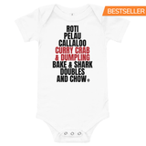 Un avant-goût des Caraïbes - Trini Food Baby One Piece
