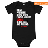 Taste of the Caribbean - Trini Christmas Baby One Piece