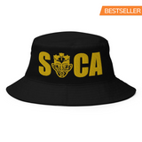 Choose LOVE and SOCA - Soca Bucket Hat (3D Puff) - Trini Jungle Juice Store