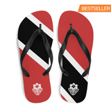 Island Flag - Trinidad and Tobago Flip Flops - Trini Jungle Juice Store