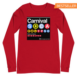 Trini Jungle Juice Transit - Carnival Soca Calypso and Steelpan Unisex Long Sleeve Tee