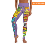 Soca Gives Me Power - Leggings de yoga pour femmes (violet)