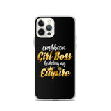 Caribbean Rich - Girl Boss iPhone Case