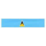 Drapeau de l'île - Bandeau Sainte-Lucie