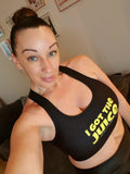 I Got The Juice - Women's Sports Bra (Black)
