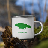LOCAL - Tasse en émail Jamaïque (12 oz)