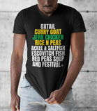 Un avant-goût des Caraïbes - Cuisine jamaïcaine T-shirt unisexe à col en V