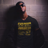 A Product of Jamaica - Jamaican Unisex V-Neck T-Shirt - Trini Jungle Juice Store