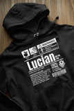 Un produit de Sainte-Lucie - Sweat à capuche Lucian Unisex Premium