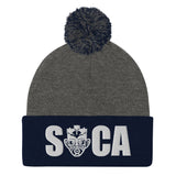Choose LOVE and SOCA - Soca Pom-Pom Beanie - Trini Jungle Juice Store