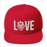 Choose LOVE and SOCA - LOVE Snapback Hat (3D Puff) - Trini Jungle Juice Store