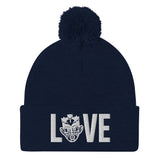 Choose LOVE and SOCA - Love Pom-Pom Beanie - Trini Jungle Juice Store