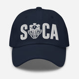 Choose LOVE and SOCA - SOCA Dad Hat (3D Puff) - Trini Jungle Juice Store