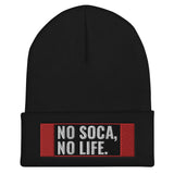 We Soca - No Soca, No Life Cuffed Beanie - Trini Jungle Juice Store