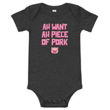 Noël - Ah veux Ah morceau de porc Body bébé