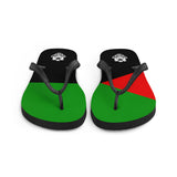 Island Flag - Martinique Flip Flops - Trini Jungle Juice Store