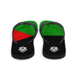 Island Flag - Martinique Flip Flops - Trini Jungle Juice Store