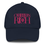 Caribbean Rich Dad Hat (Pink) - Trini Jungle Juice Store