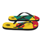 Island Flag - Grenada Flip Flops - Trini Jungle Juice Store