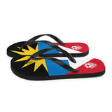 Island Flag - Antigua and Barbuda Flip Flops - Trini Jungle Juice Store