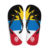 Island Flag - Antigua and Barbuda Flip Flops - Trini Jungle Juice Store