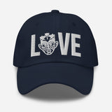Choose LOVE and SOCA - LOVE Dad Hat (3D Puff) - Trini Jungle Juice Store
