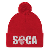 Choose LOVE and SOCA - Soca Pom-Pom Beanie - Trini Jungle Juice Store
