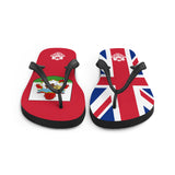 Island Flag - Bermuda Flip Flops - Trini Jungle Juice Store