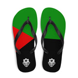 Island Flag - Martinique Flip Flops - Trini Jungle Juice Store