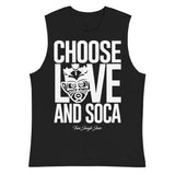 Choose LOVE and SOCA - Muscle Shirt (Unisex) - Trini Jungle Juice Store