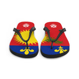 Island Flag - Guadeloupe Flip Flops - Trini Jungle Juice Store