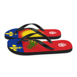 Island Flag - Guadeloupe Flip Flops - Trini Jungle Juice Store