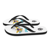 Island Flag - Virgin Islands Flip Flops - Trini Jungle Juice Store