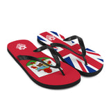 Island Flag - Bermuda Flip Flops - Trini Jungle Juice Store