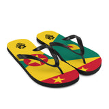 Island Flag - Grenada Flip Flops - Trini Jungle Juice Store
