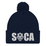 Choose LOVE and SOCA - Soca Pom-Pom Beanie - Trini Jungle Juice Store