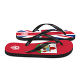 Island Flag - Bermuda Flip Flops - Trini Jungle Juice Store