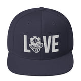 Choose LOVE and SOCA - LOVE Snapback Hat (3D Puff) - Trini Jungle Juice Store
