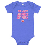 Noël - Ah veux Ah morceau de porc Body bébé